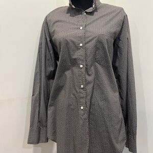 ANN MASHBURN Boyfriend Shirt - XL